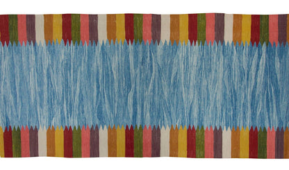 Natural Color Kilim, Oushak Kilim,Handspun Wool Kilim Rug, Handwoven Kilim,New Kilim Rug, 2.9x10.1 ft Kilim,3x10 Kilim Rug,Turkish Kilim Rug