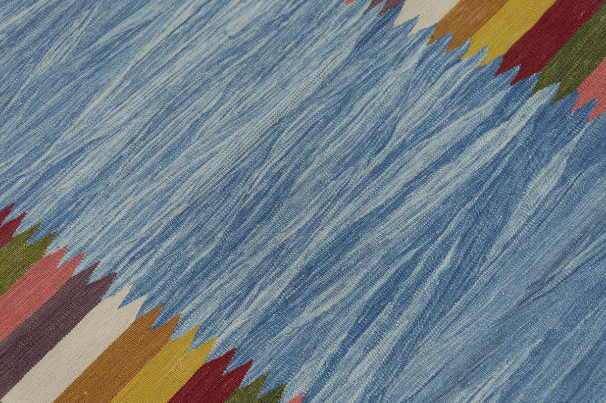 Natural Color Kilim, Oushak Kilim,Handspun Wool Kilim Rug, Handwoven Kilim,New Kilim Rug, 2.9x10.1 ft Kilim,3x10 Kilim Rug,Turkish Kilim Rug