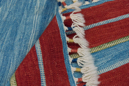 Natural Color Kilim, Oushak Kilim,Handspun Wool Kilim Rug, Handwoven Kilim,New Kilim Rug, 2.9x10.1 ft Kilim,3x10 Kilim Rug,Turkish Kilim Rug