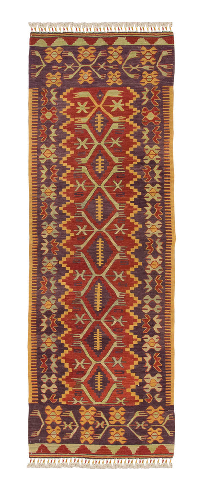 Natural Color Kilim, Oushak Kilim,Handspun Wool Kilim Rug, Handwoven Kilim,New Kilim Rug, 2x6.2 feet Kilim,2x6 Kilim Rug,Turkish Kilim Rug