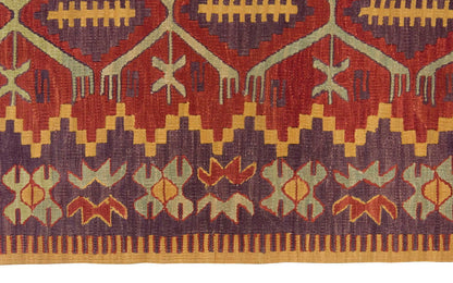 Natural Color Kilim, Oushak Kilim,Handspun Wool Kilim Rug, Handwoven Kilim,New Kilim Rug, 2x6.2 feet Kilim,2x6 Kilim Rug,Turkish Kilim Rug