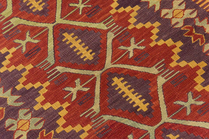 Natural Color Kilim, Oushak Kilim,Handspun Wool Kilim Rug, Handwoven Kilim,New Kilim Rug, 2x6.2 feet Kilim,2x6 Kilim Rug,Turkish Kilim Rug