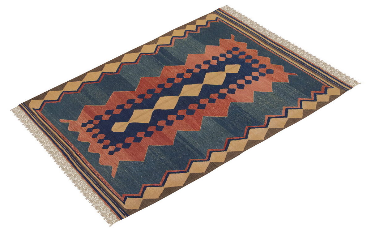 Natural Color Kilim, Oushak Kilim,Handspun Wool Kilim Rug, Handwoven Kilim,New Kilim Rug, 5.2x6.8 feet Kilim,5x7 Kilim Rug,Turkish Kilim Rug
