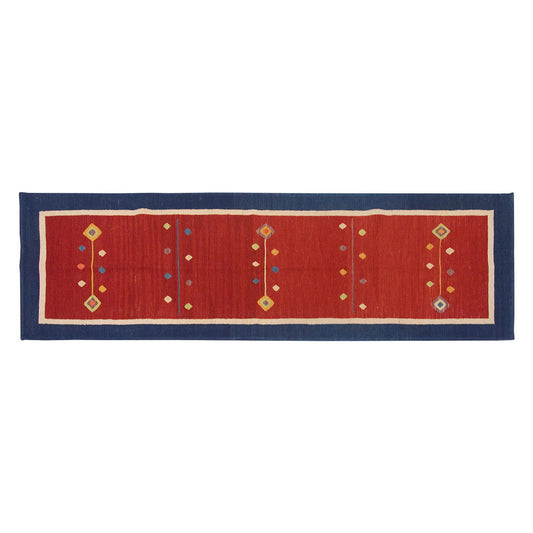Natural Color Kilim, Oushak Kilim,Handspun Wool Kilim Rug,Handwoven Kilim,New Kilim Rug, 2.8 x 8.5 feet Kilim,3x9 Kilim Rug,Turkish Kilim Rug