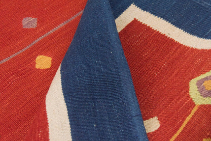 Natural Color Kilim, Oushak Kilim,Handspun Wool Kilim Rug,Handwoven Kilim,New Kilim Rug, 2.8 x 8.5 feet Kilim,3x9 Kilim Rug,Turkish Kilim Rug