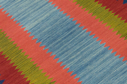 Natural Color Kilim, Oushak Kilim,Handspun Wool Kilim Rug,Handwoven Kilim,New Kilim Rug, 2.9 X 10.3 feet Kilim,3X10 Kilim Rug,Turkish Kilim Rug