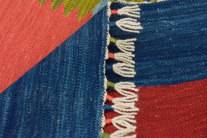 Natural Color Kilim, Oushak Kilim,Handspun Wool Kilim Rug,Handwoven Kilim,New Kilim Rug, 2.9 X 10.3 feet Kilim,3X10 Kilim Rug,Turkish Kilim Rug