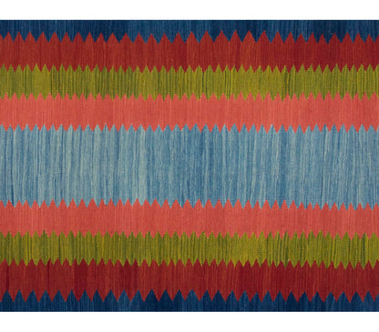 Natural Color Kilim, Oushak Kilim,Handspun Wool Kilim Rug,Handwoven Kilim,New Kilim Rug, 2.9 X 10.3 feet Kilim,3X10 Kilim Rug,Turkish Kilim Rug