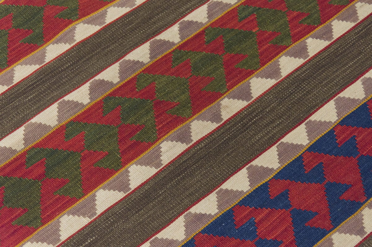 Natural Color Kilim, Oushak Kilim,Handspun Wool Kilim Rug,Handwoven Kilim,New Kilim Rug, 3 x 8'4 feet Kilim,3x8 Kilim Rug,Turkish Kilim Rug