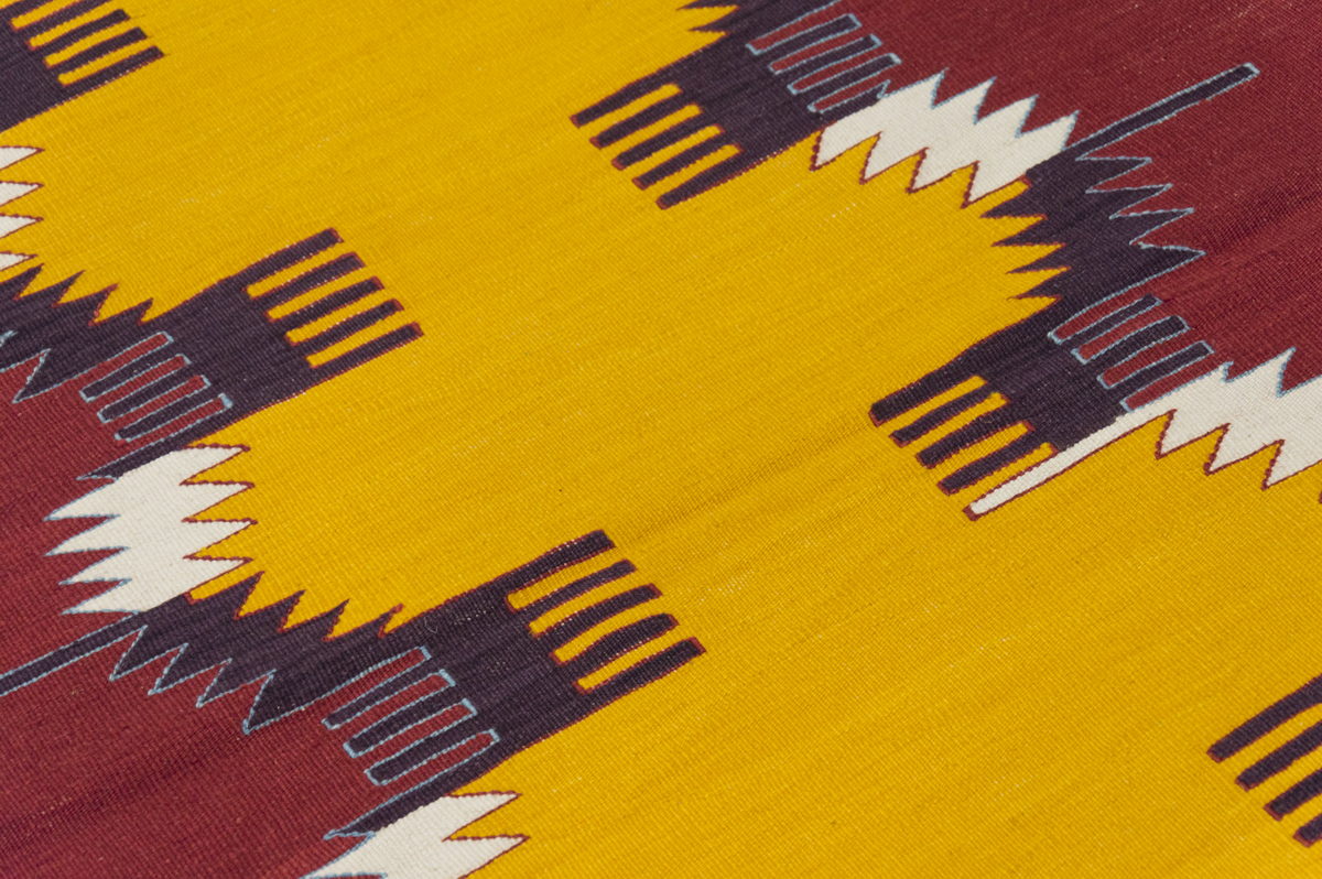 Natural Color Kilim, Oushak Kilim,Handspun Wool Kilim Rug,Handwoven Kilim,New Kilim Rug, 3 x 9'5 feet Kilim,3x9 Kilim Rug,Turkish Kilim Rug