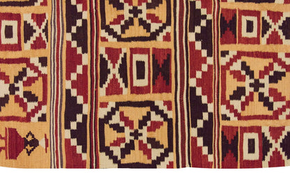 Natural Color Kilim,Oushak Kilim,Handspun Wool Kilim Rug, Handwoven Kilim,New Kilim Rug, 3.11x5.6 feet Kilim,4x6 Kilim Rug,Turkish Kilim Rug