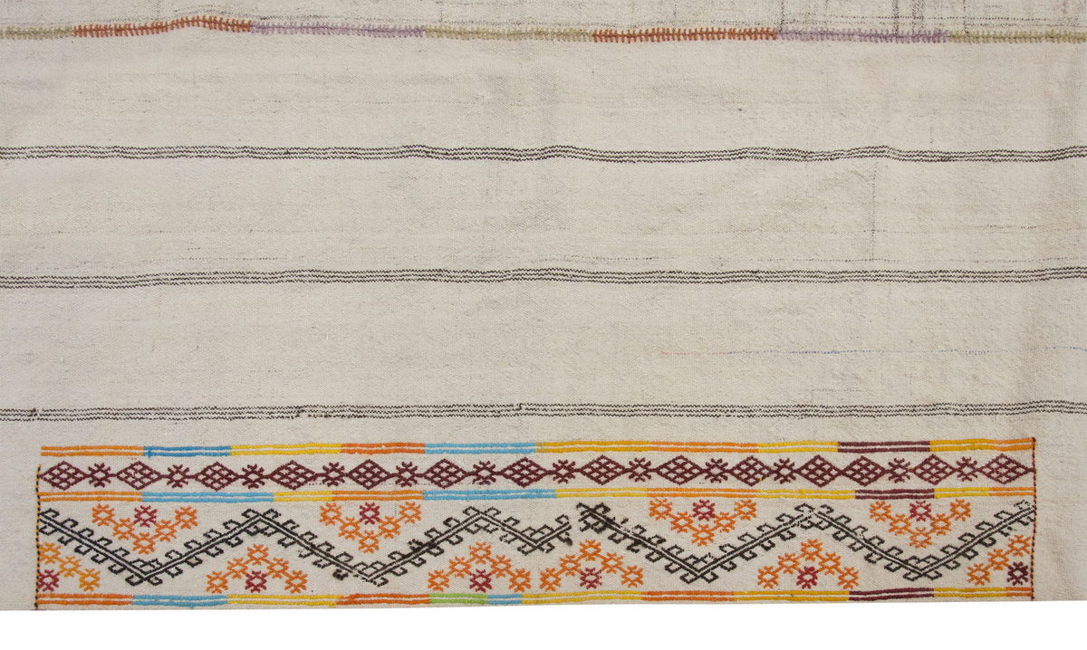 Neutral Kilim 10" x 16'9" feet 300 x 510 cm