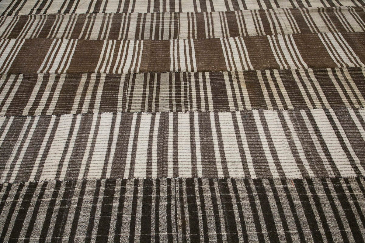 Neutral Kilim 10'6" x 14'1" feet 320 x 430 cm