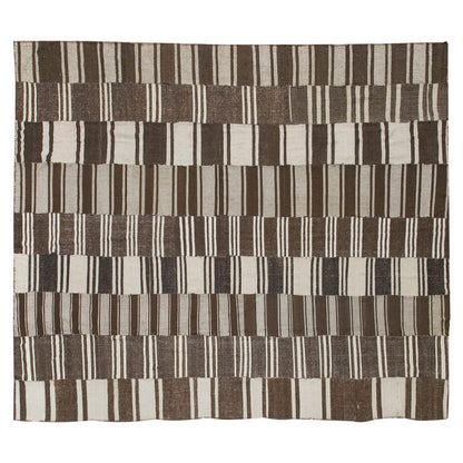 Neutral Kilim 11'2" x 14'1" feet 340 x 430 cm