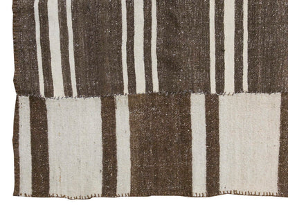 Neutral Kilim 11'2" x 14'1" feet 340 x 430 cm
