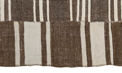 Neutral Kilim 11'2" x 14'1" feet 340 x 430 cm