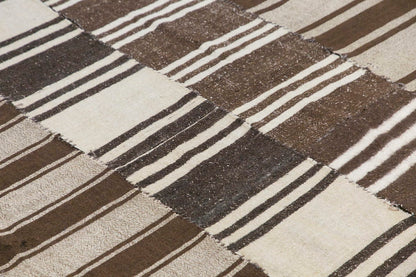 Neutral Kilim 11'2" x 14'1" feet 340 x 430 cm