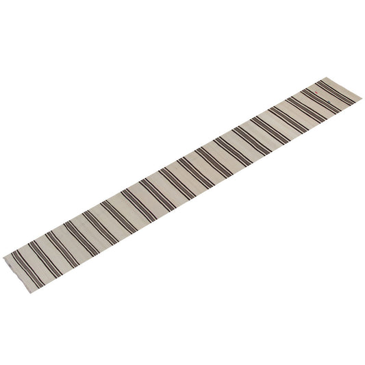 Neutral Kilim 2" x 15'2" feet  58 x 462 cm