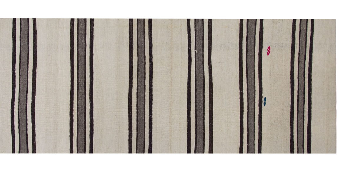 Neutral Kilim 2" x 15'2" feet  58 x 462 cm