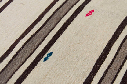 Neutral Kilim 2" x 15'2" feet  58 x 462 cm