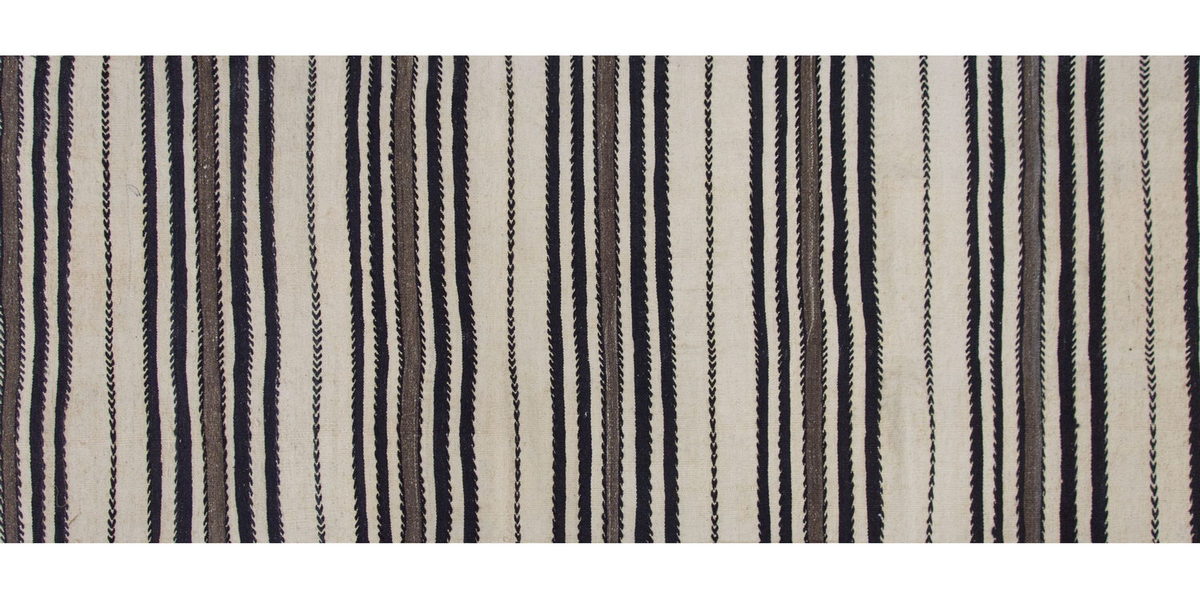 Neutral Kilim 2'6" x 19'8" feet  75 x 600 cm