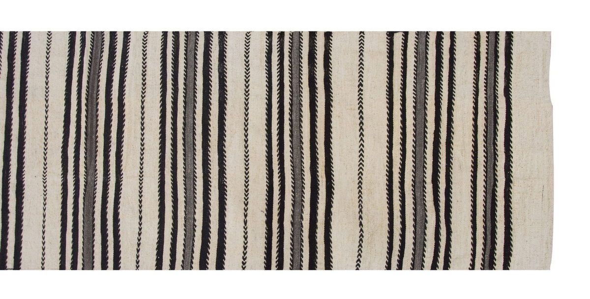 Neutral Kilim 2'6" x 19'8" feet  75 x 600 cm