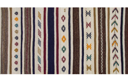 Neutral Kilim 2'8" x 10'4" feet  82 x 315 cm