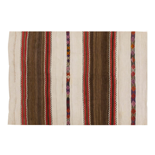 Neutral Kilim 3'10" x 6 feet 117 x 184 cm