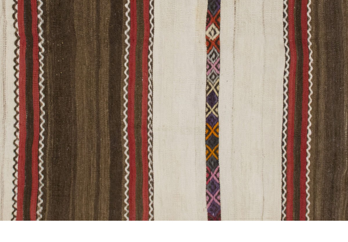 Neutral Kilim 3'10" x 6 feet 117 x 184 cm