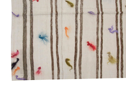 Neutral Kilim 4'1" x 5'5" feet  125 x 165 cm