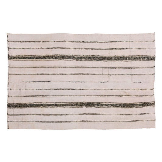 Neutral Kilim 4'11" x 7'9" feet 150 x 235 cm
