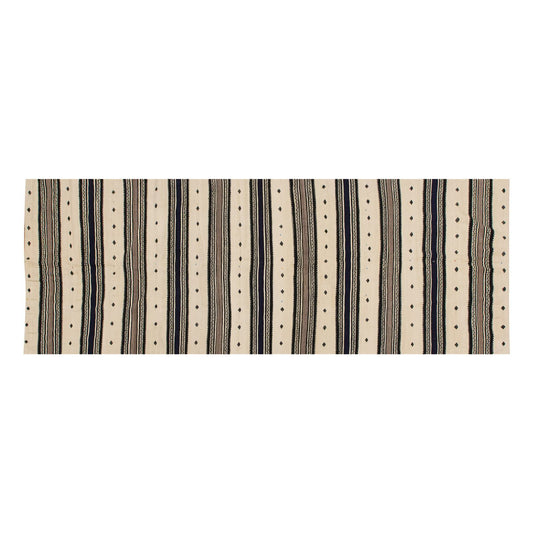 Neutral Kilim 4'4" x 10'4" feet 131 x 315 cm