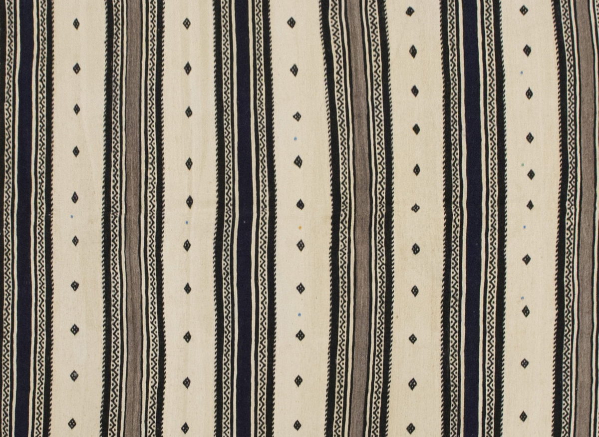 Neutral Kilim 4'4" x 10'4" feet 131 x 315 cm