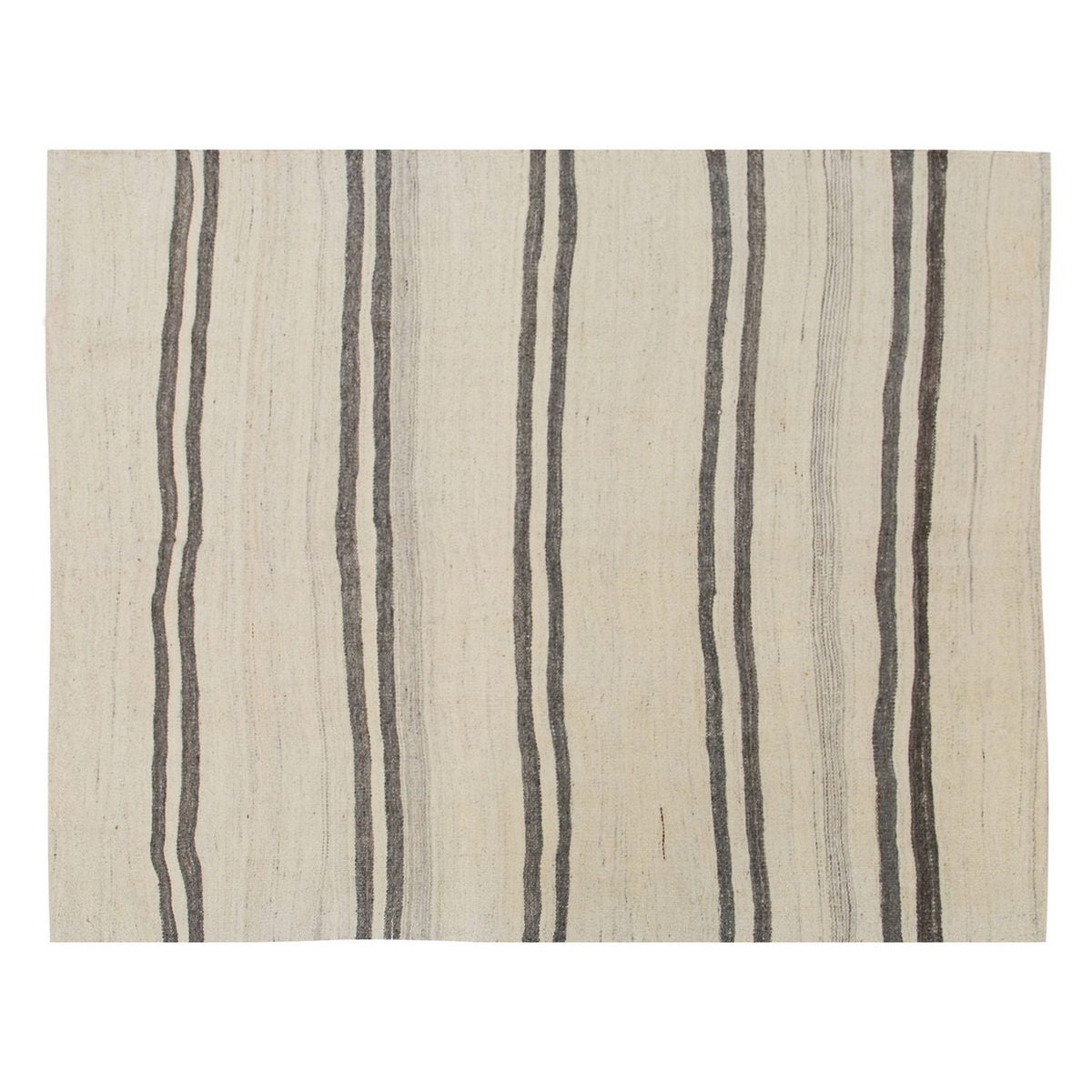 Neutral Kilim 4'6" x 5'9" feet 138 x 175 cm