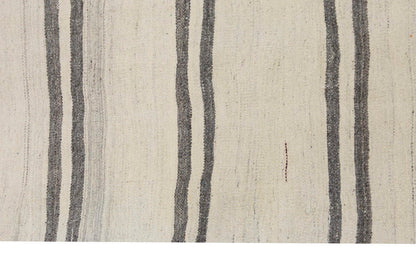Neutral Kilim 4'6" x 5'9" feet 138 x 175 cm
