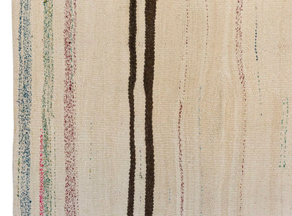 Neutral Kilim 4'6" x 6'5" feet 138 x 195 cm