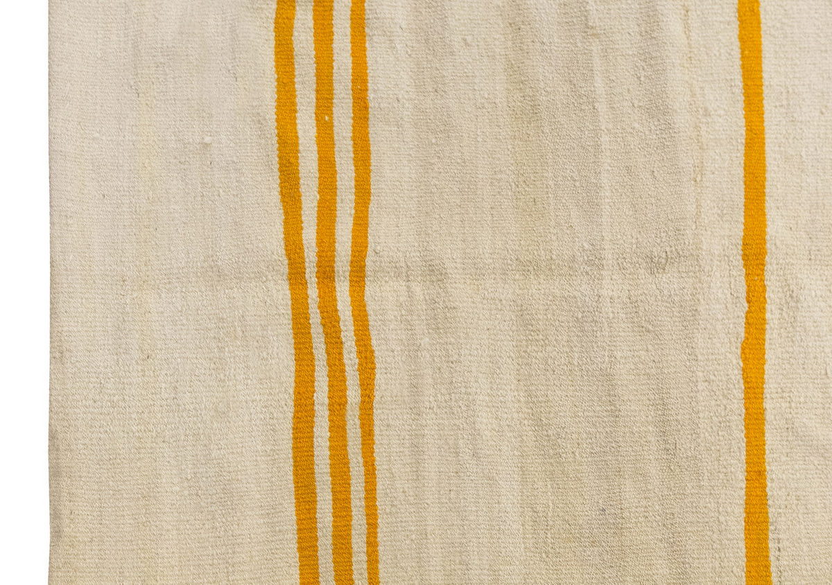 Neutral Kilim 4'7" x 8'3" feet 140 x 252 cm