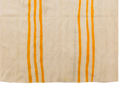 Neutral Kilim 4'7" x 8'3" feet 140 x 252 cm