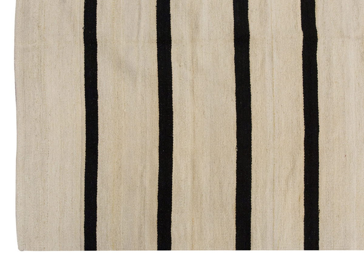 Neutral Kilim 4'8" x 10'10" feet 142 x 330 cm