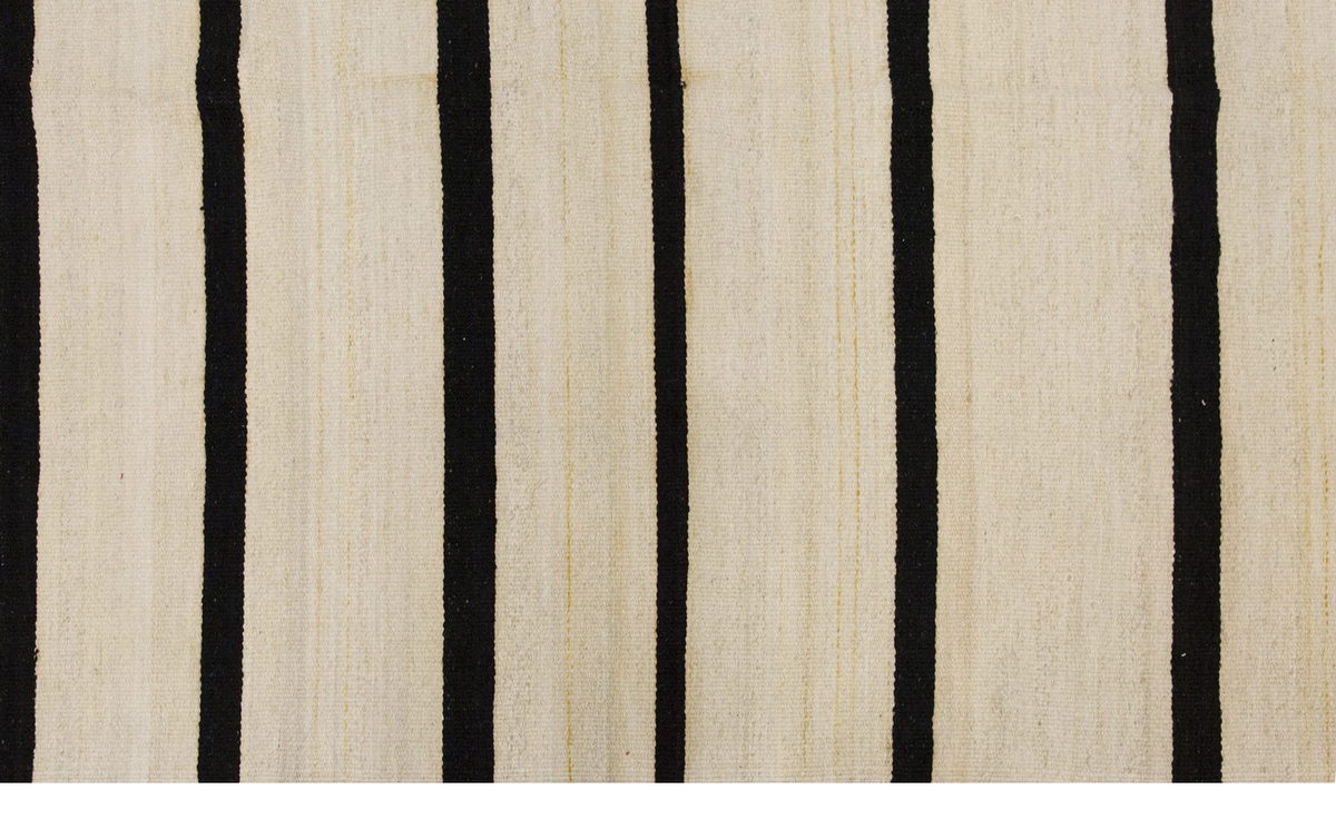 Neutral Kilim 4'8" x 10'10" feet 142 x 330 cm
