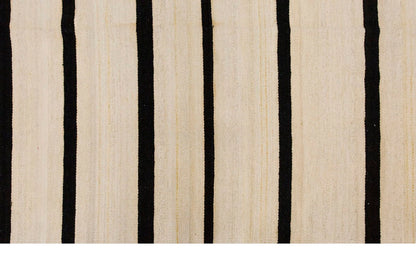 Neutral Kilim 4'8" x 10'10" feet 142 x 330 cm
