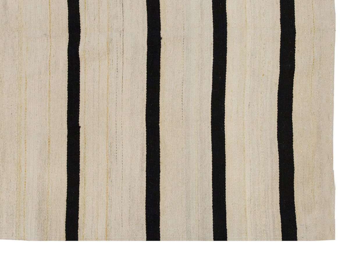 Neutral Kilim 4'8" x 10'10" feet 142 x 330 cm