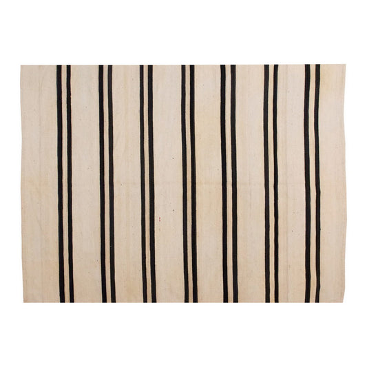 Neutral Kilim 4'8" x 6'11" feet 142 x 210 cm