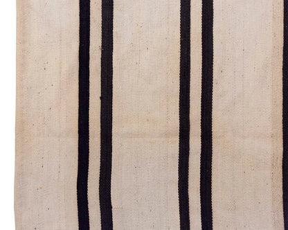 Neutral Kilim 4'8" x 6'11" feet 142 x 212 cm