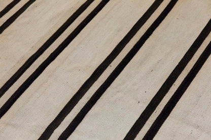 Neutral Kilim 4'8" x 6'11" feet 142 x 212 cm