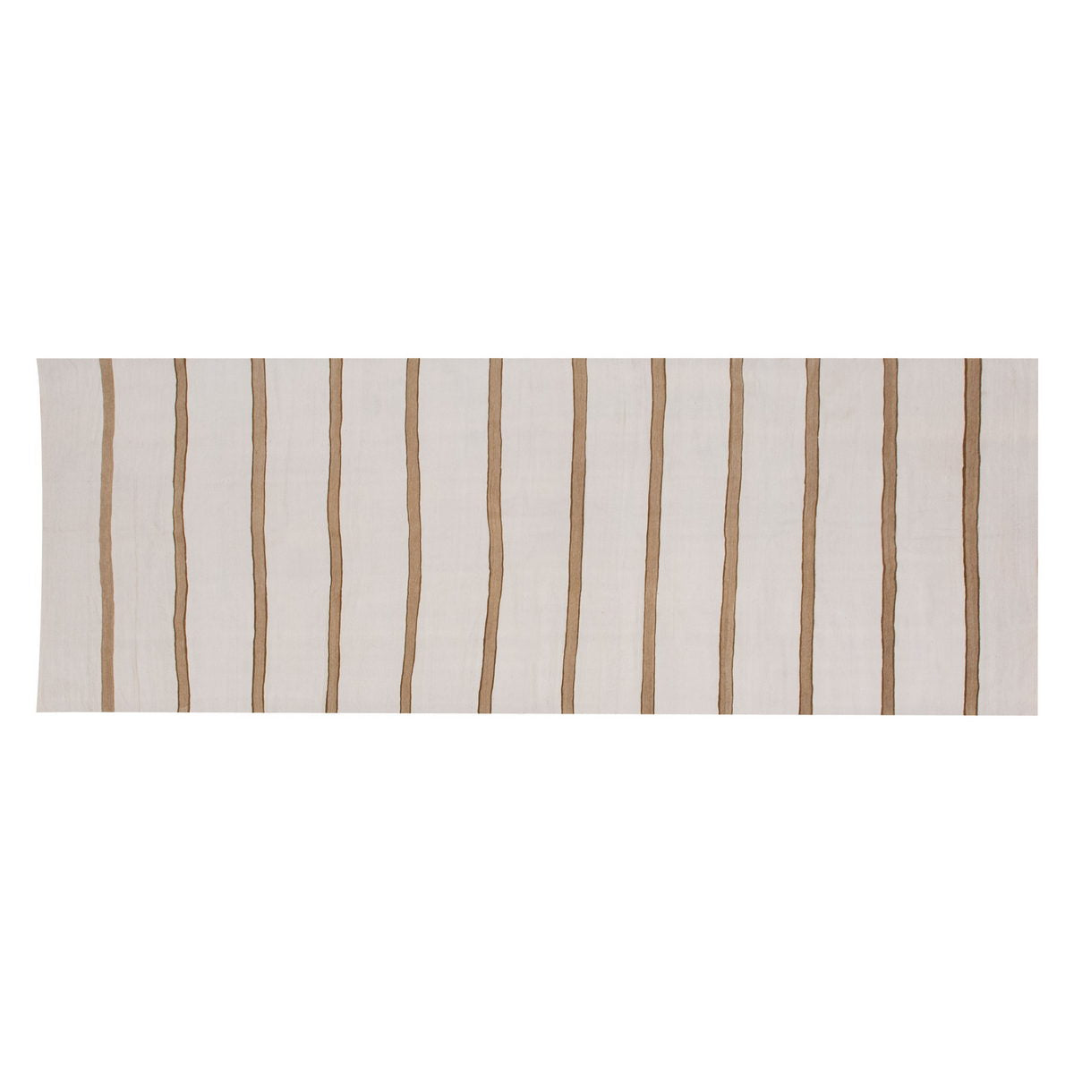 Neutral Kilim 5'1" x 11'10" feet 154 x 360 cm