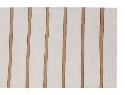 Neutral Kilim 5'1" x 11'10" feet 154 x 360 cm