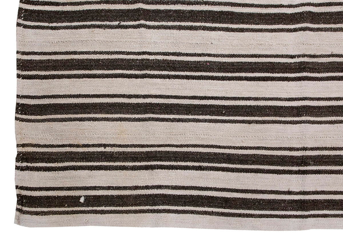 Neutral Kilim 5'11" x 7'3" feet 180 x 220 cm