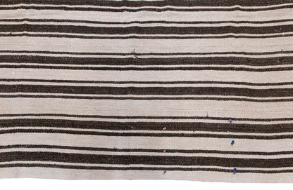 Neutral Kilim 5'11" x 7'3" feet 180 x 220 cm