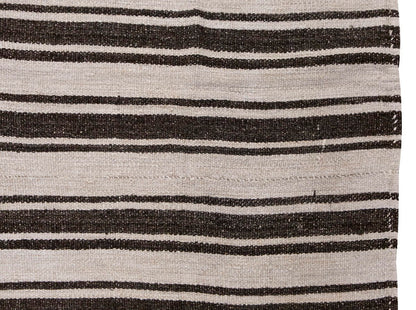 Neutral Kilim 5'11" x 7'3" feet 180 x 220 cm